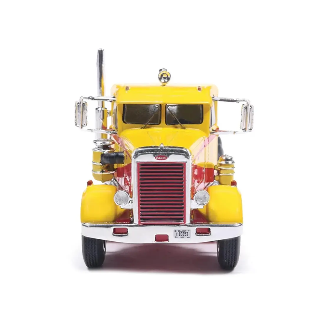 Carro Colección  1963 Peterbilt 281 Yellow -Red1/64 3