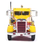 Carro Colección  1963 Peterbilt 281 Yellow -Red1/64 - Miniatura 3