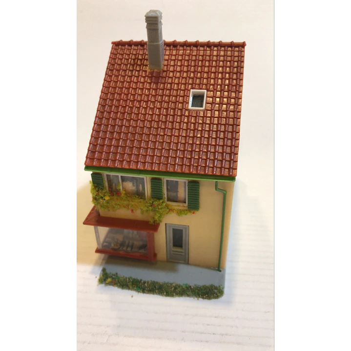 Tren Eléctrico No Nuevo Casa con Balcon 1/87 ho h0 2