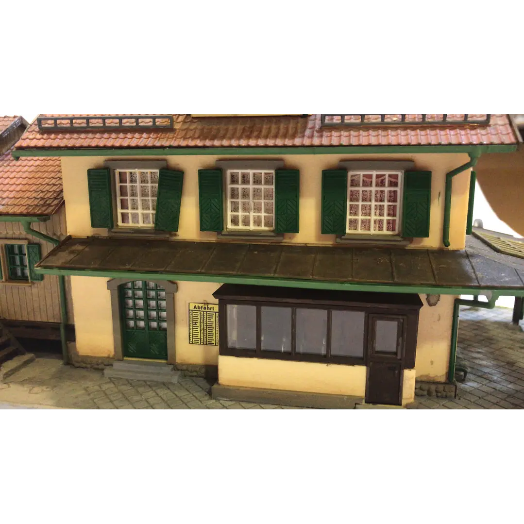 Tren Eléctrico No Nuevo Estacion De Trenes 1/87 Ho h0  5