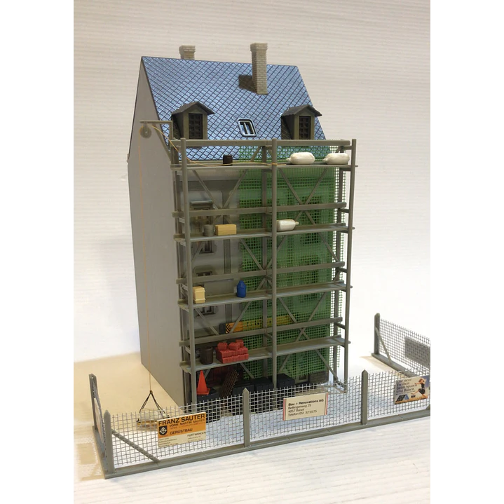 Tren Eléctrico No Nuevo Edifico En Remodelacion 1/87 ho h0 1