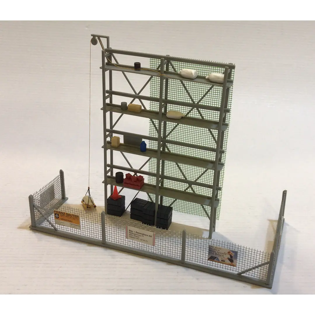 Tren Eléctrico No Nuevo Edifico En Remodelacion 1/87 ho h0 3