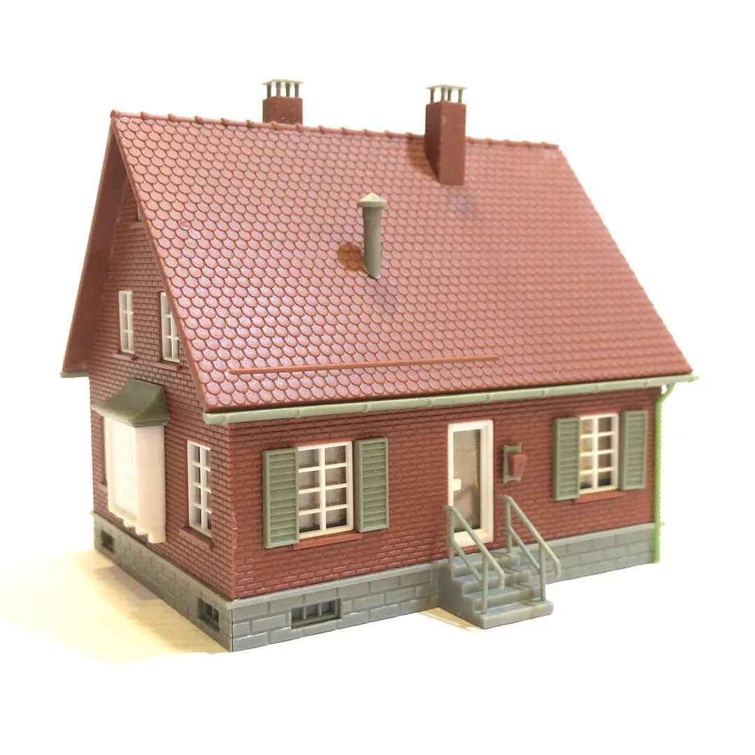 Tren Eléctrico No Nuevo Casa De Suburbios 1/87 ho h0 1