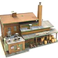 Tren Eléctrico No Nuevo Fabrica Galvanizados  1/87 h0 ho - Miniatura 1