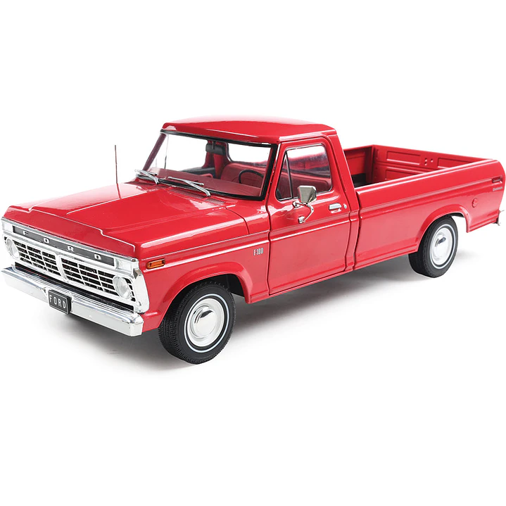 Carro Colección  1974 Ford F-100 Candy Apple Red1/18 2