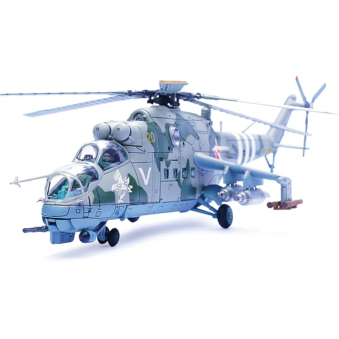   MI-24V HIND-E 1/72 DIE CAST MODEL PANZERKAMPF (14005PF) Panzerkampf 1