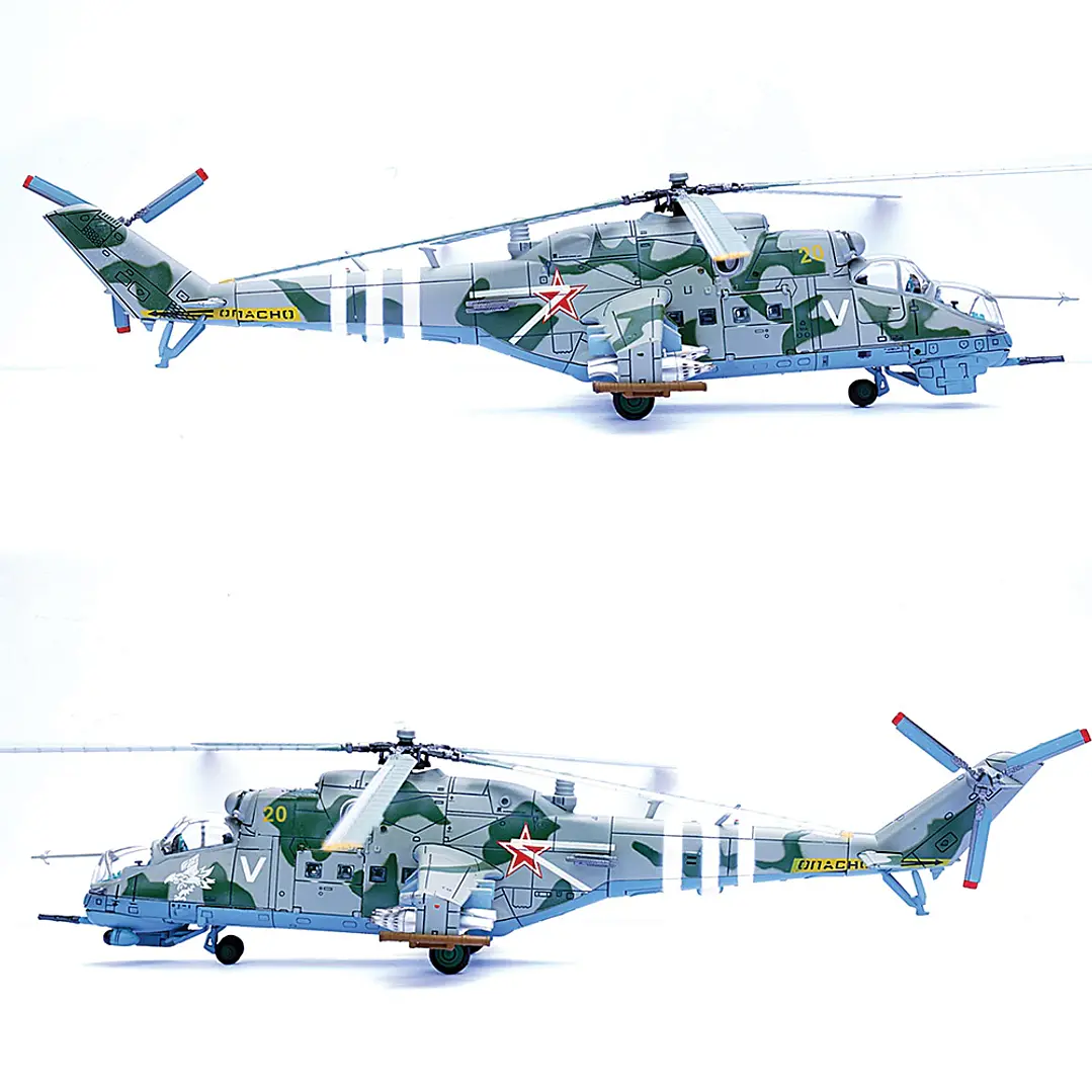   MI-24V HIND-E 1/72 DIE CAST MODEL PANZERKAMPF (14005PF) Panzerkampf 3