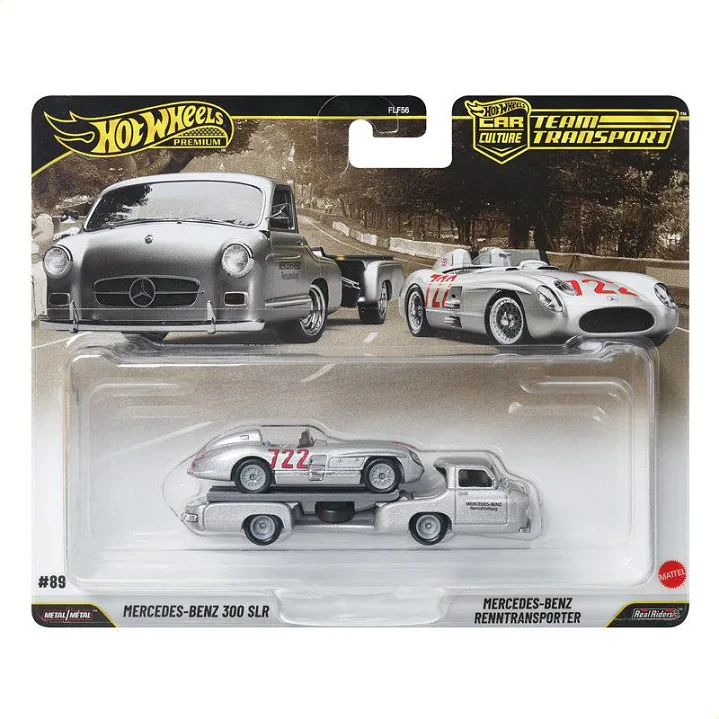 Carro Colección  Mercedes-Benz 300 Slr Renntrans1/64 1