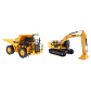 Vehículo Control Remoto Set Radiocontrcat336 Y Cat 770 1/35 - Miniatura 3