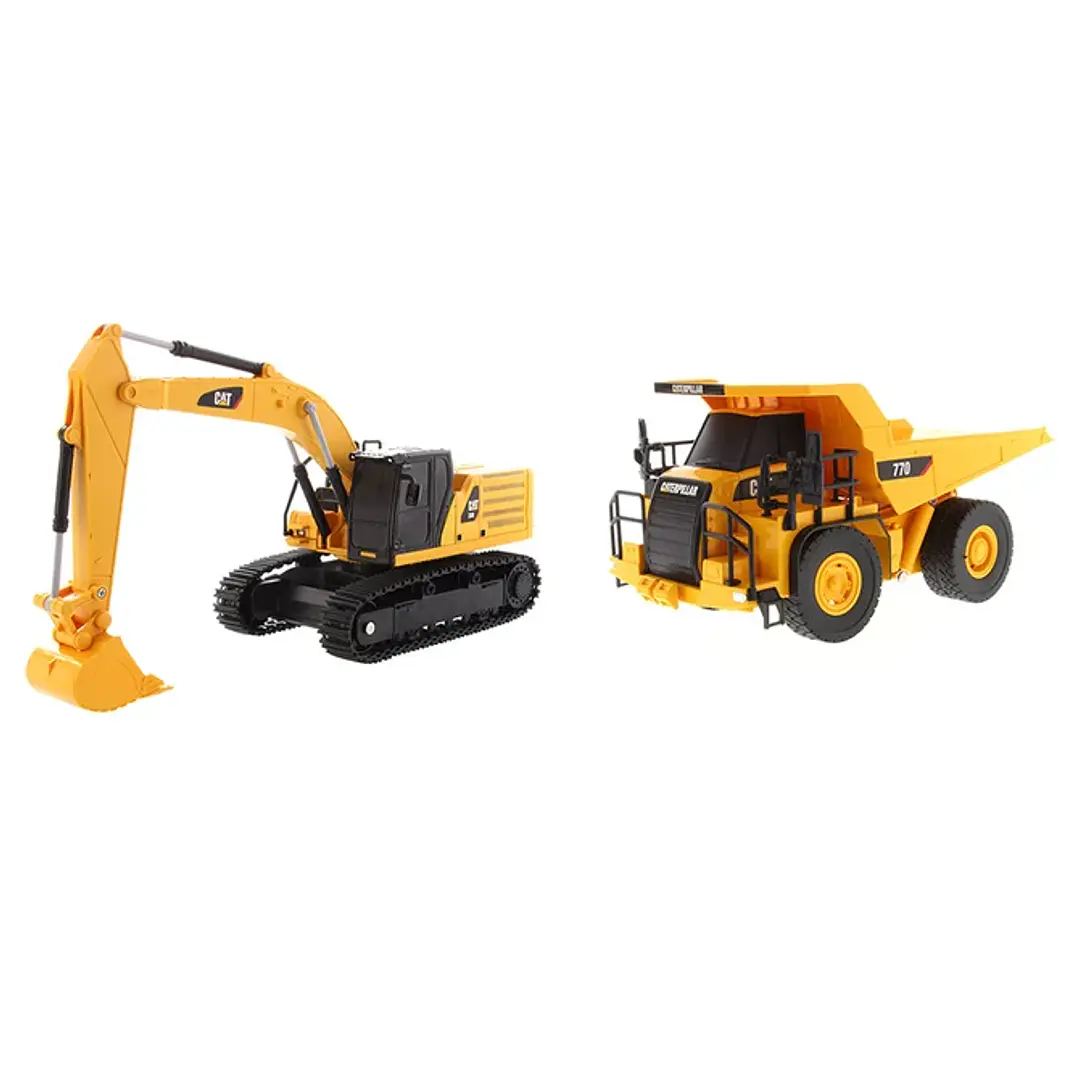 Vehículo Control Remoto Set Radiocontrcat336 Y Cat 770 1/35 6