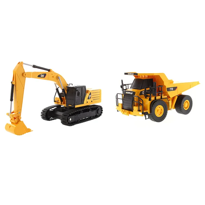 Vehículo Control Remoto Set Radiocontrcat336 Y Cat 770 1/35 6