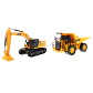 Vehículo Control Remoto Set Radiocontrcat336 Y Cat 770 1/35 - Miniatura 6