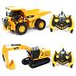 Vehículo Control Remoto Set Radiocontrcat336 Y Cat 770 1/35 - Miniatura 8