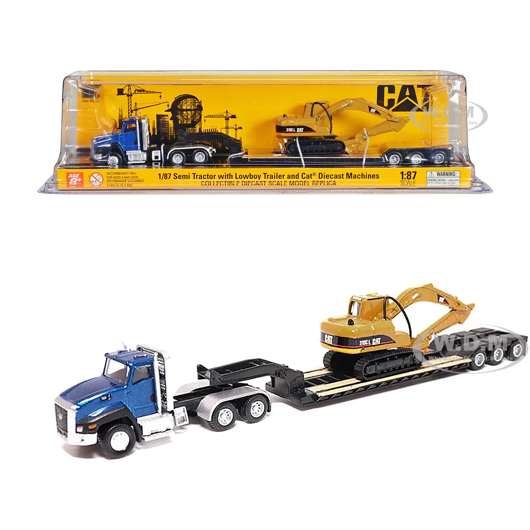   Tractocamion CT660 Con  excavadora CAT  315 2