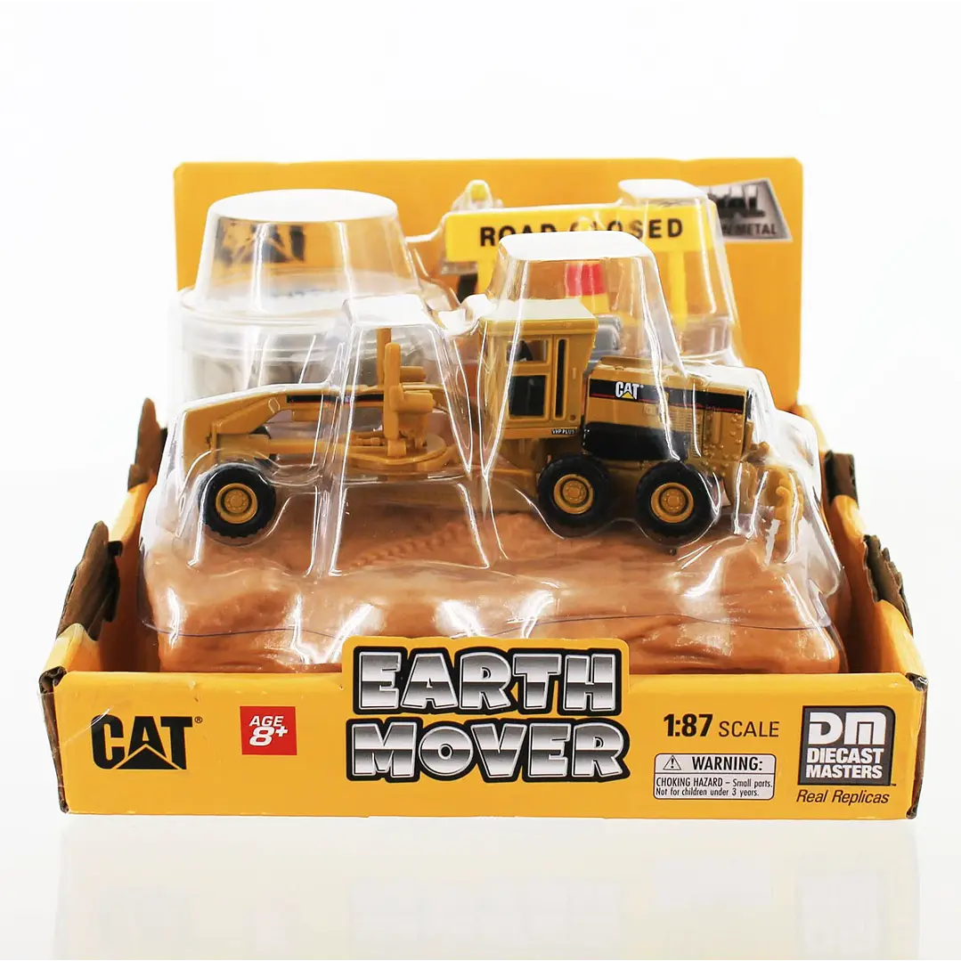 Maquinaria Agricola y de construccion  Motoniveladora Cat -Accesorios 1/87 1