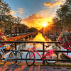 Bicycles In Amsterdam 1000Pc