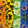 Floral Reflections 500 Piezas