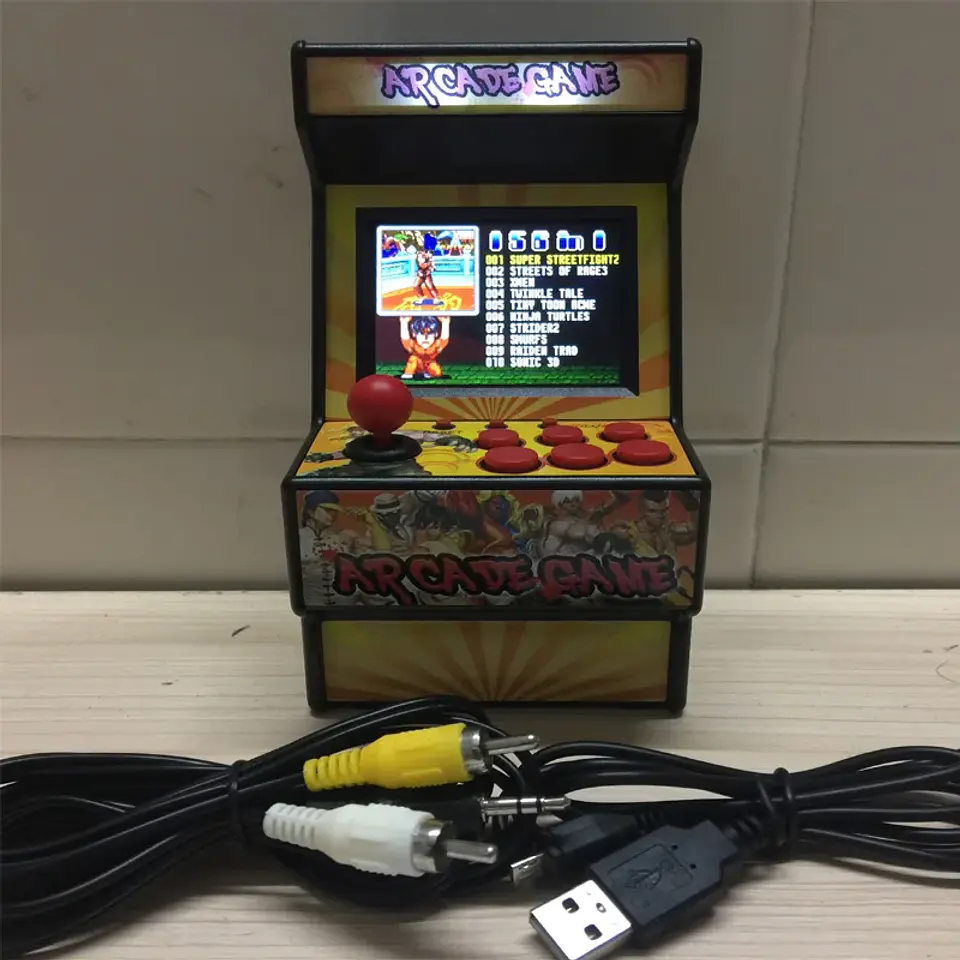 Mini consola portátil arcade  2,8 pulgadas y 16 bits. 5