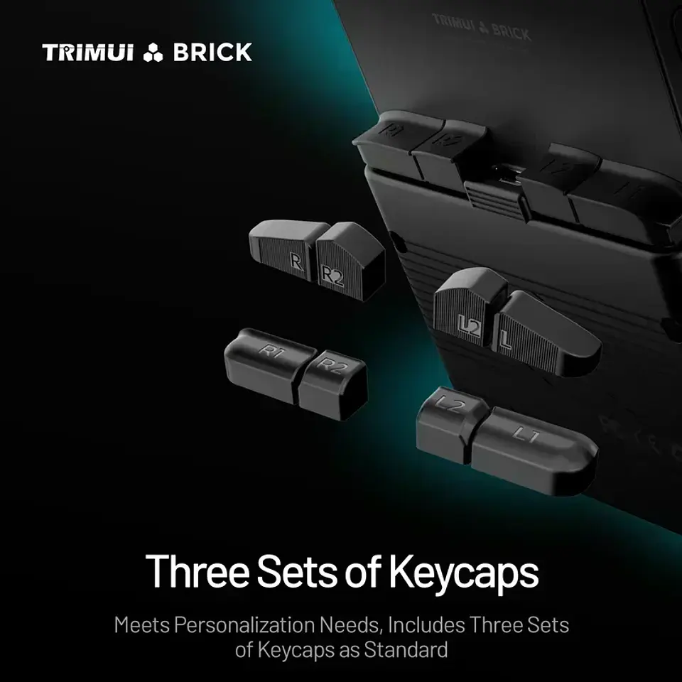 Consola de juegos portátil TRIMUI BRICK Retro, reproductor de videojuegos portátil de 3,2 pulgadas, sistema Linux, placa trasera de Metal, botón L1 R1 gratis 5