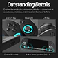 TRIMUI SMART PRO Consola Portátil Retro de Código Abierto Linux con Pantalla IPS de 4.96 Pulgadas, Joystick Hall, Luz Ambiental RGB, Emulador, Regalo - Miniatura 6