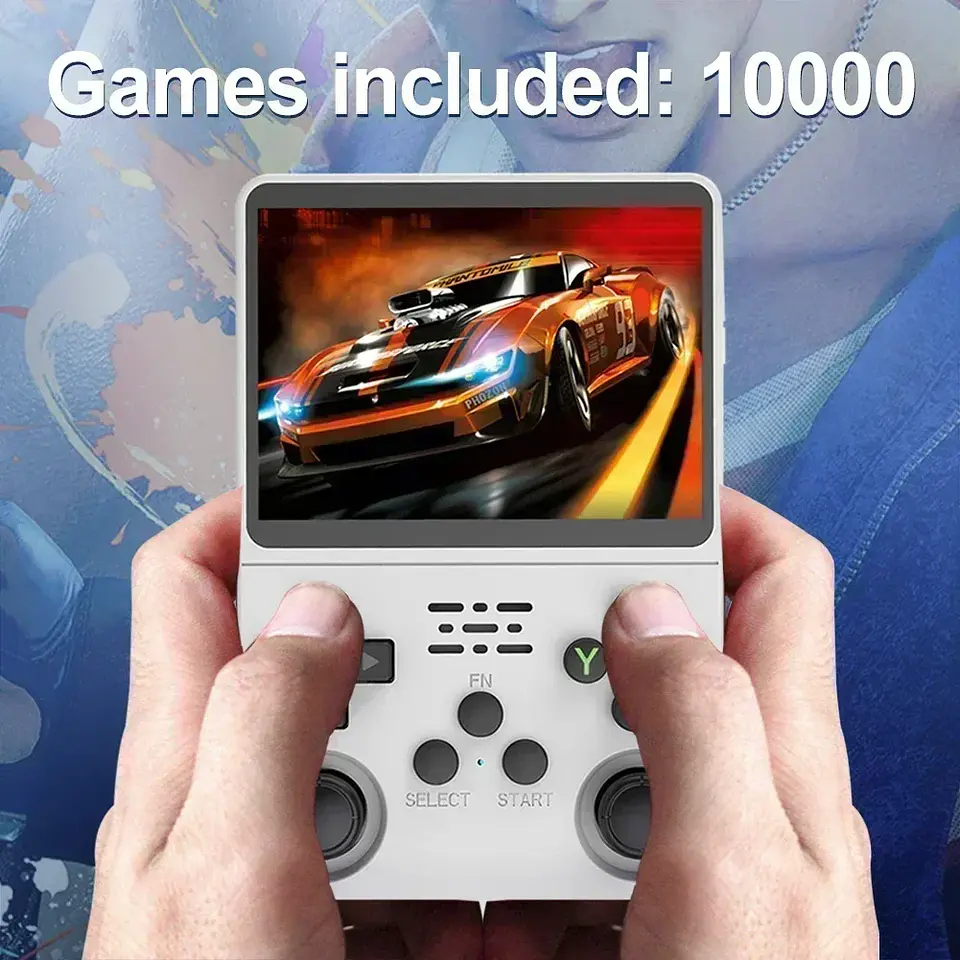 Consola de juegos portátil retro R36S: pantalla IPS de 3,5 pulgadas, 64 GB/128 GB/256 GB, dispositivo de juego portátil con juegos integrados 5