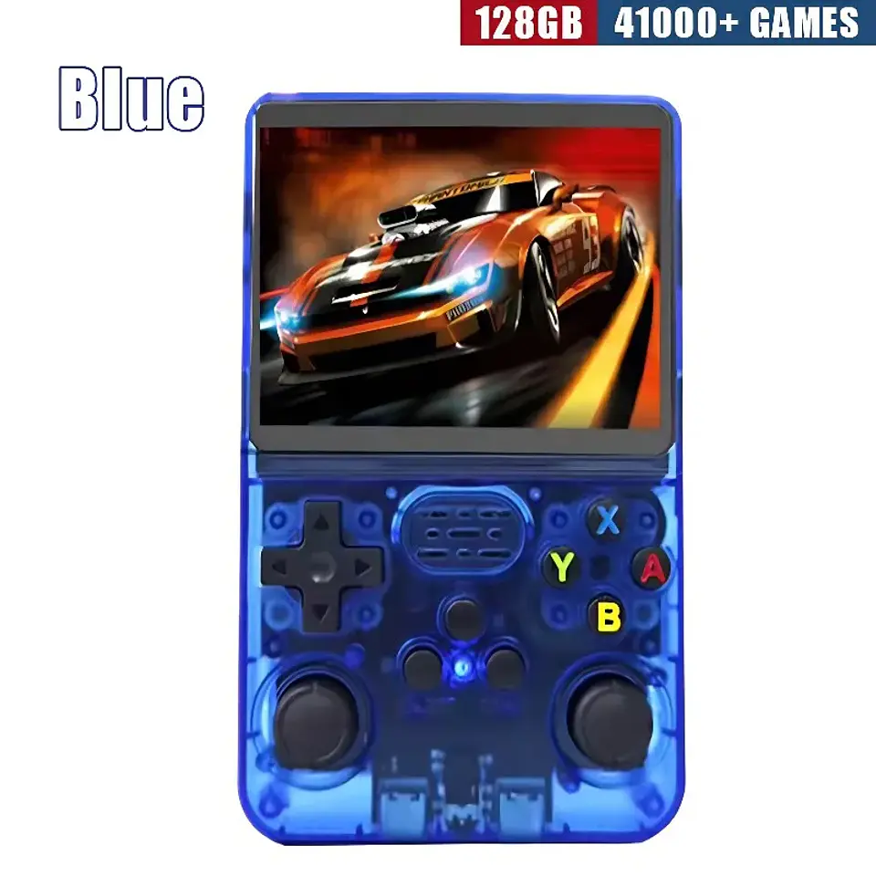 Consola de juegos portátil retro R36S: pantalla IPS de 3,5 pulgadas, 64 GB/128 GB/256 GB, dispositivo de juego portátil con juegos integrados 7