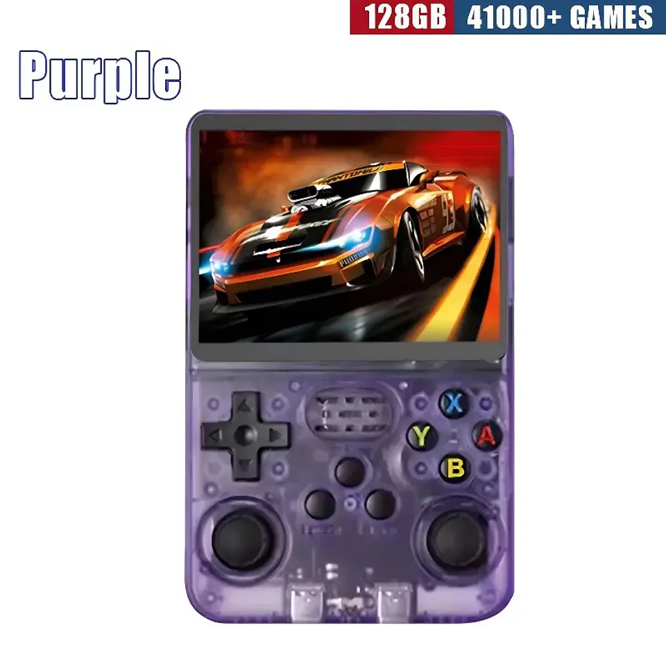 Consola de juegos portátil retro R36S: pantalla IPS de 3,5 pulgadas, 64 GB/128 GB/256 GB, dispositivo de juego portátil con juegos integrados 11