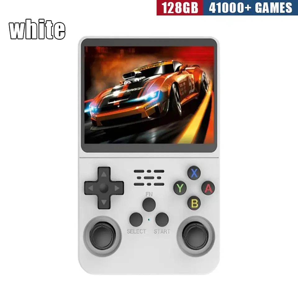 Consola de juegos portátil retro R36S: pantalla IPS de 3,5 pulgadas, 64 GB/128 GB/256 GB, dispositivo de juego portátil con juegos integrados 19