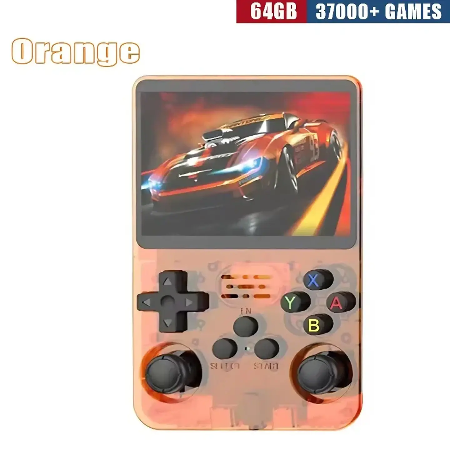 Consola de juegos portátil retro R36S: pantalla IPS de 3,5 pulgadas, 64 GB/128 GB/256 GB, dispositivo de juego portátil con juegos integrados 23
