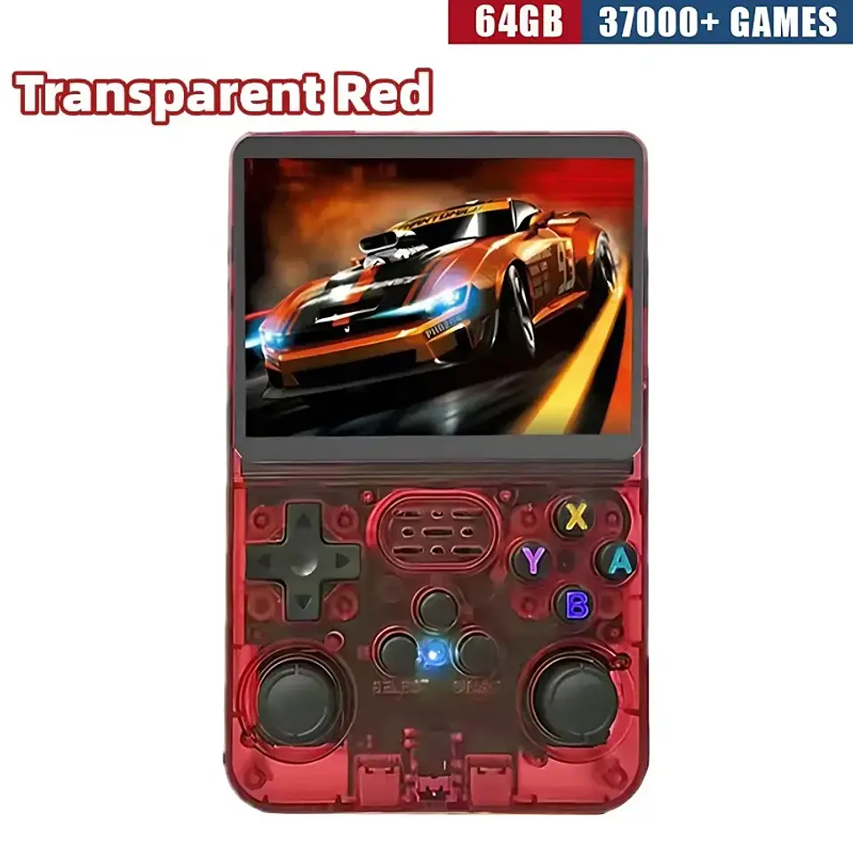 Consola de juegos portátil retro R36S: pantalla IPS de 3,5 pulgadas, 64 GB/128 GB/256 GB, dispositivo de juego portátil con juegos integrados 27