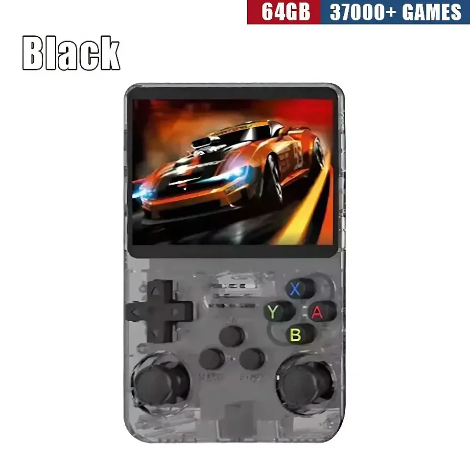 Consola de juegos portátil retro R36S: pantalla IPS de 3,5 pulgadas, 64 GB/128 GB/256 GB, dispositivo de juego portátil con juegos integrados 29