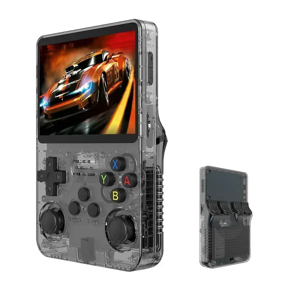 Consola de juegos portátil retro R36S: pantalla IPS de 3,5 pulgadas, 64 GB/128 GB/256 GB, dispositivo de juego portátil con juegos integrados 40