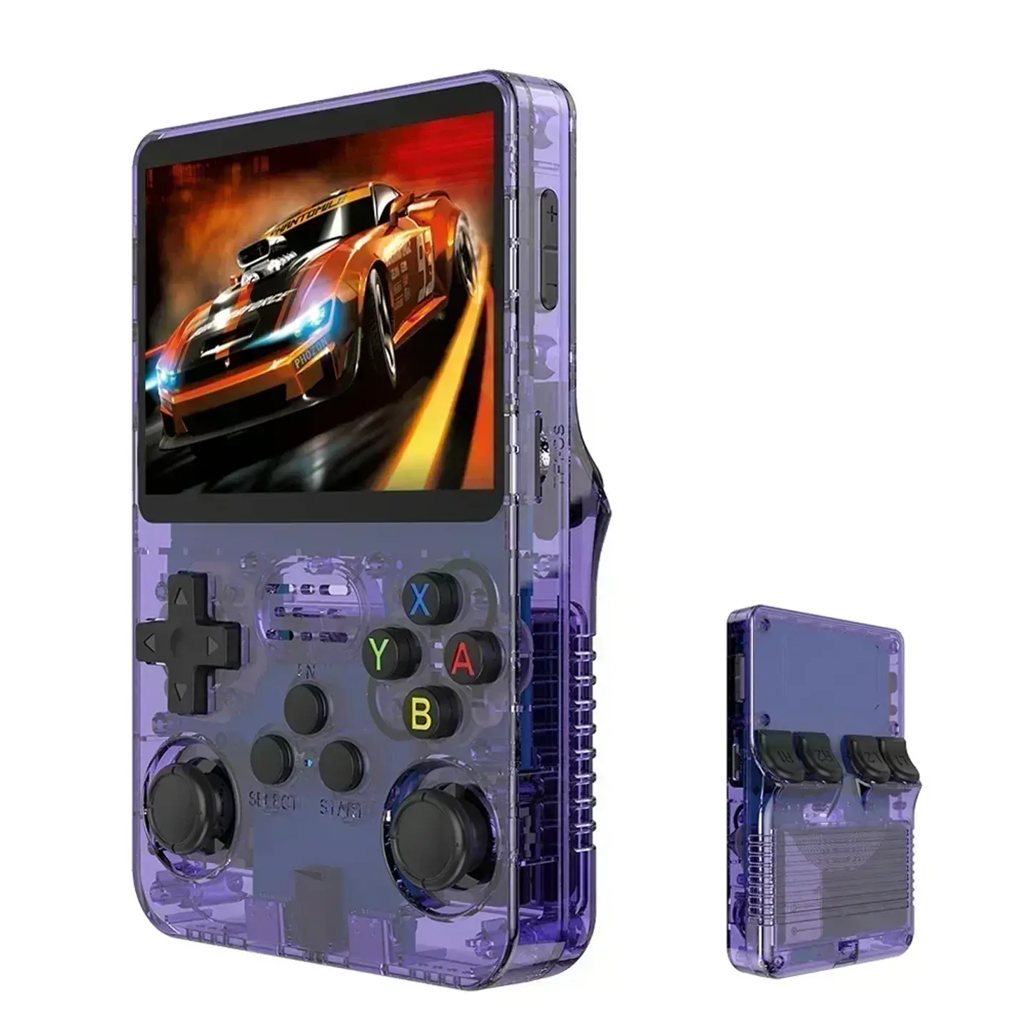Consola de juegos portátil retro R36S: pantalla IPS de 3,5 pulgadas, 64 GB/128 GB/256 GB, dispositivo de juego portátil con juegos integrados 42