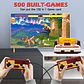 Consola de videojuegos de 8 bits integrada en 500 juegos clásicos, consola de juegos de TV para ordenador familiar, compatible con cartucho de juego para juegos Retro FC - Miniatura 2