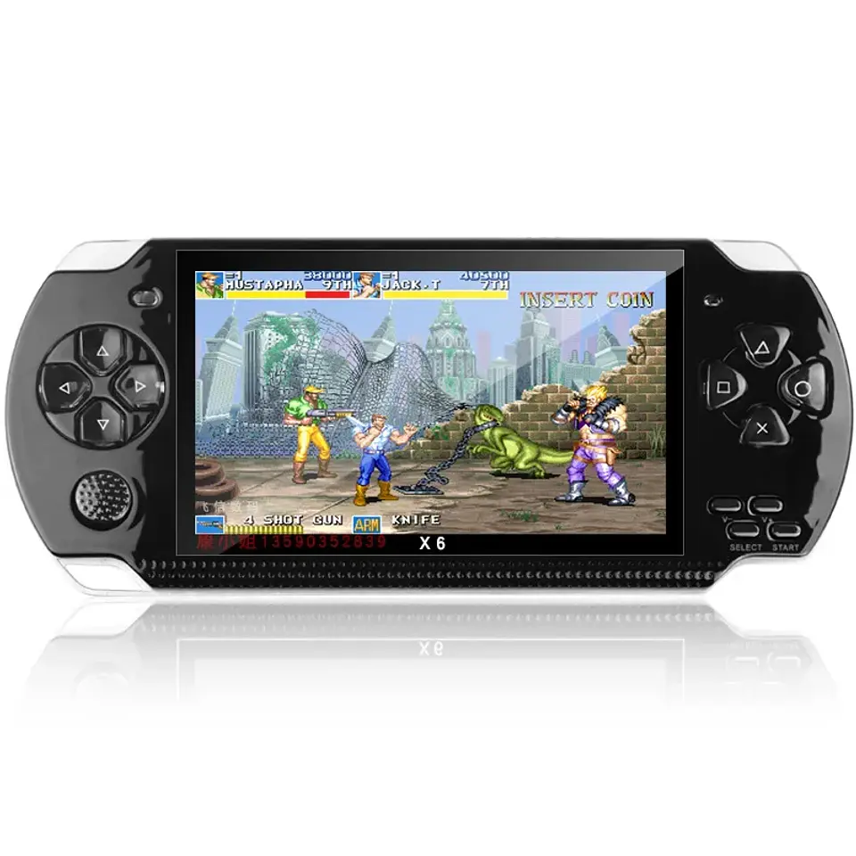 Consola PSP 3000 X6, 12 tipos de simuladores, 10000 juegos Arcade, consola Arcade Retro, pantalla Ips de 4,3 pulgadas, videojuego, juguete para regalo 3