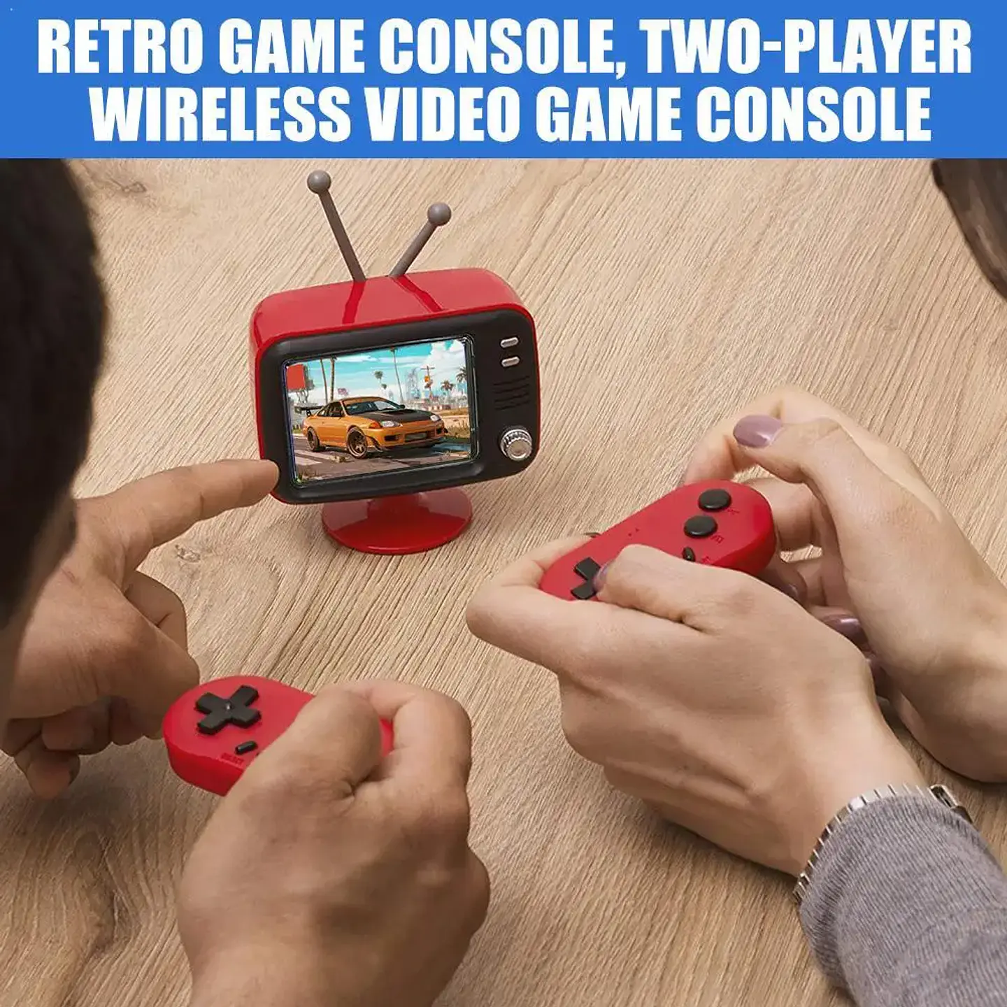 Consola de juegos retro con 300 juegos clásicos integrados. 1