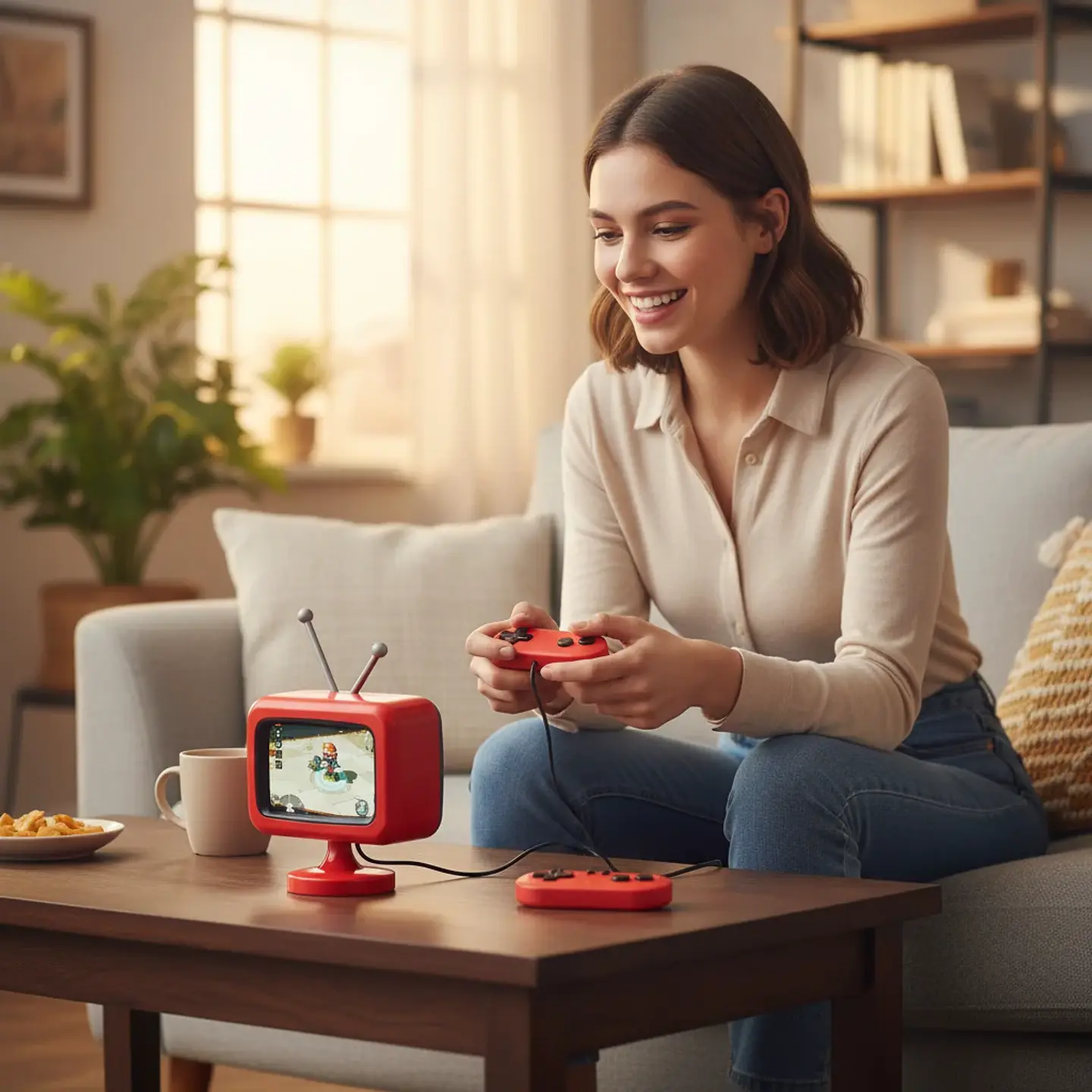 Consola de juegos retro con 300 juegos clásicos integrados. 2