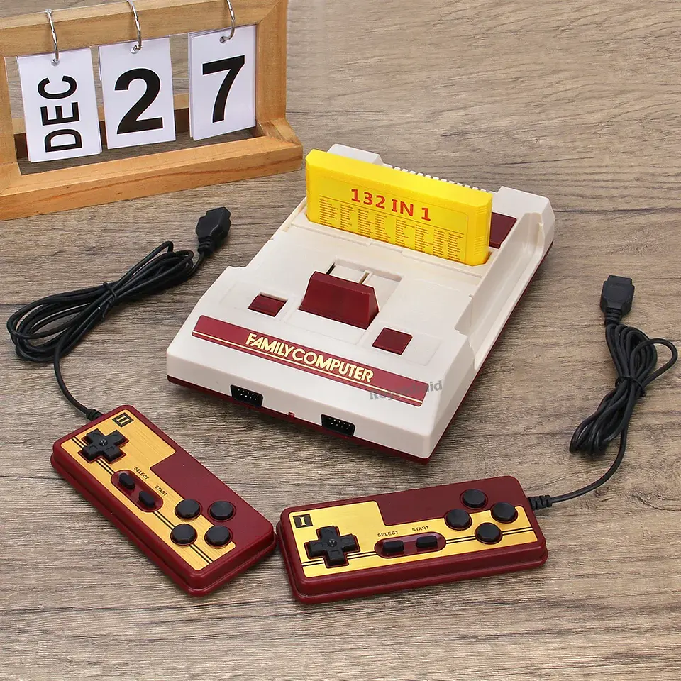 Consola de videojuegos de 8 bits integrada en 500 juegos clásicos, consola de juegos de TV para ordenador familiar, compatible con cartucho de juego para juegos Retro FC 10
