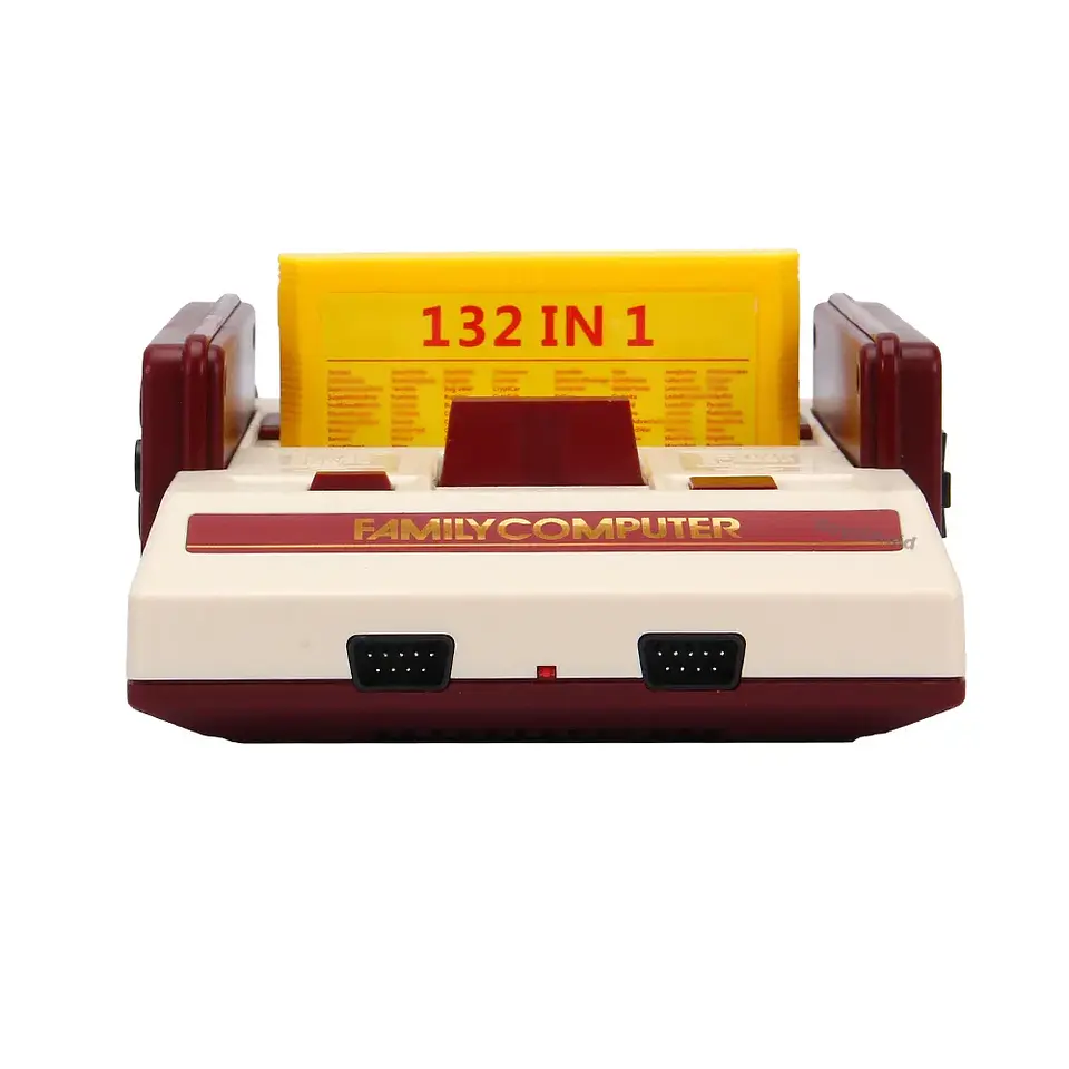 Consola de videojuegos de 8 bits integrada en 500 juegos clásicos, consola de juegos de TV para ordenador familiar, compatible con cartucho de juego para juegos Retro FC 17