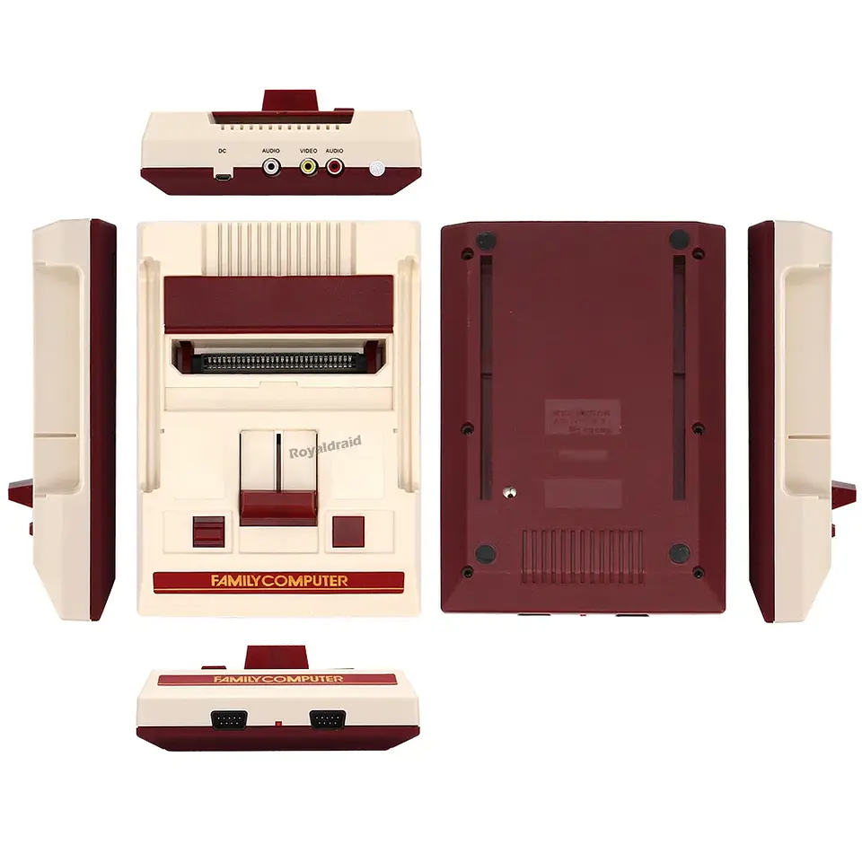 Consola de videojuegos de 8 bits integrada en 500 juegos clásicos, consola de juegos de TV para ordenador familiar, compatible con cartucho de juego para juegos Retro FC 19