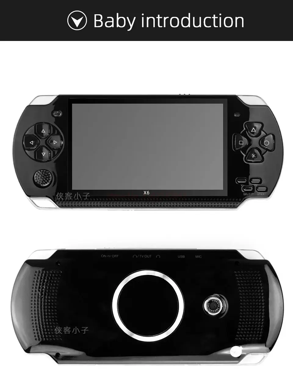 Consola PSP 3000 X6, 12 tipos de simuladores, 10000 juegos Arcade, consola Arcade Retro, pantalla Ips de 4,3 pulgadas, videojuego, juguete para regalo 20