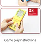 Consola de juegos Tetris de pantalla grande, consola de juegos portátil Retro nostálgica clásica 8090, juguetes electrónicos - Miniatura 23