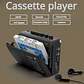 Reproductor de casete portátil con soporte retro Walkman para escucha AM/FM y grabación de música. - Miniatura 2