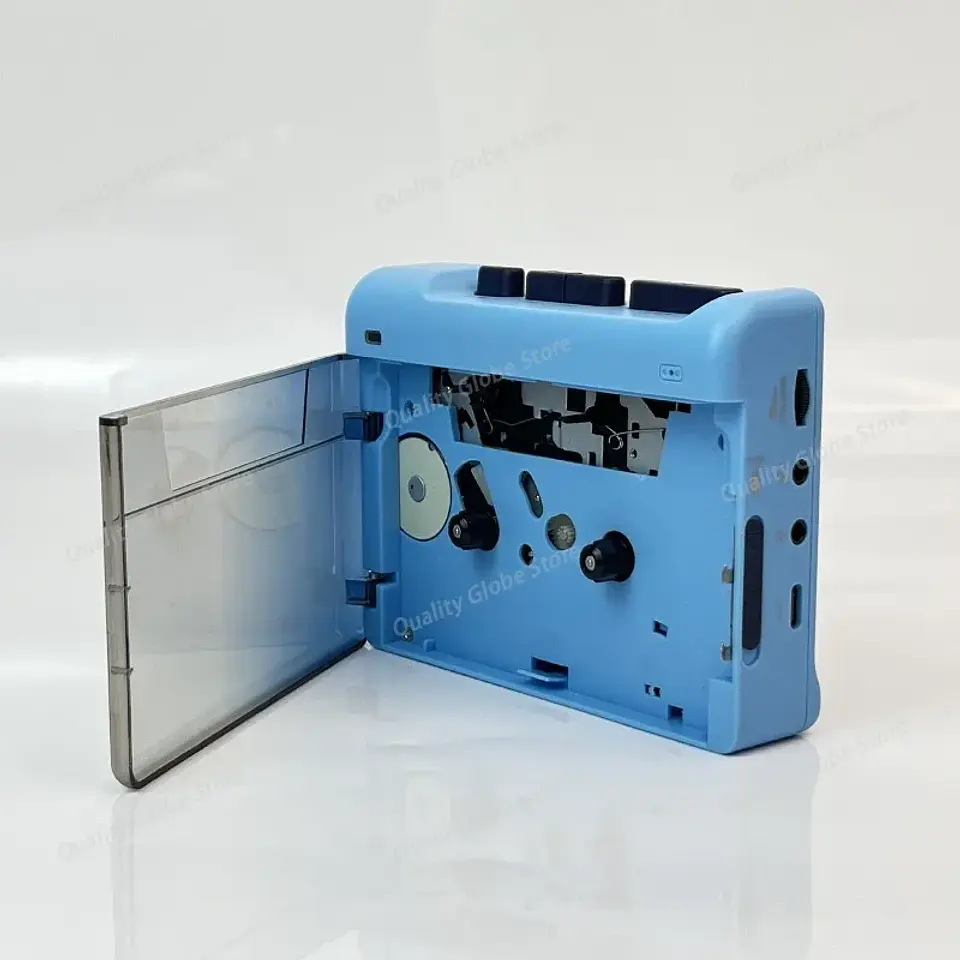 Reproductor de cinta Walkman, efecto subwoofer, reproductor de casete portátil. 2
