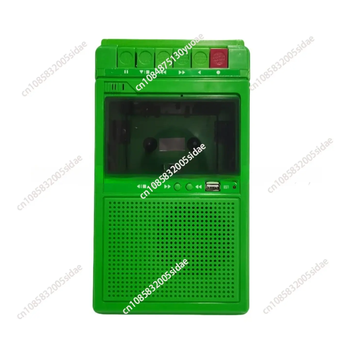 Reproductor de Casetes Portátil con Reproducción por USB y Grabador de Casetes Externo Integrado. 3