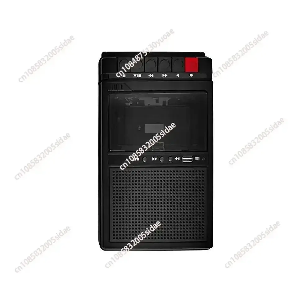 Reproductor de Casetes Portátil con Reproducción por USB y Grabador de Casetes Externo Integrado. 4