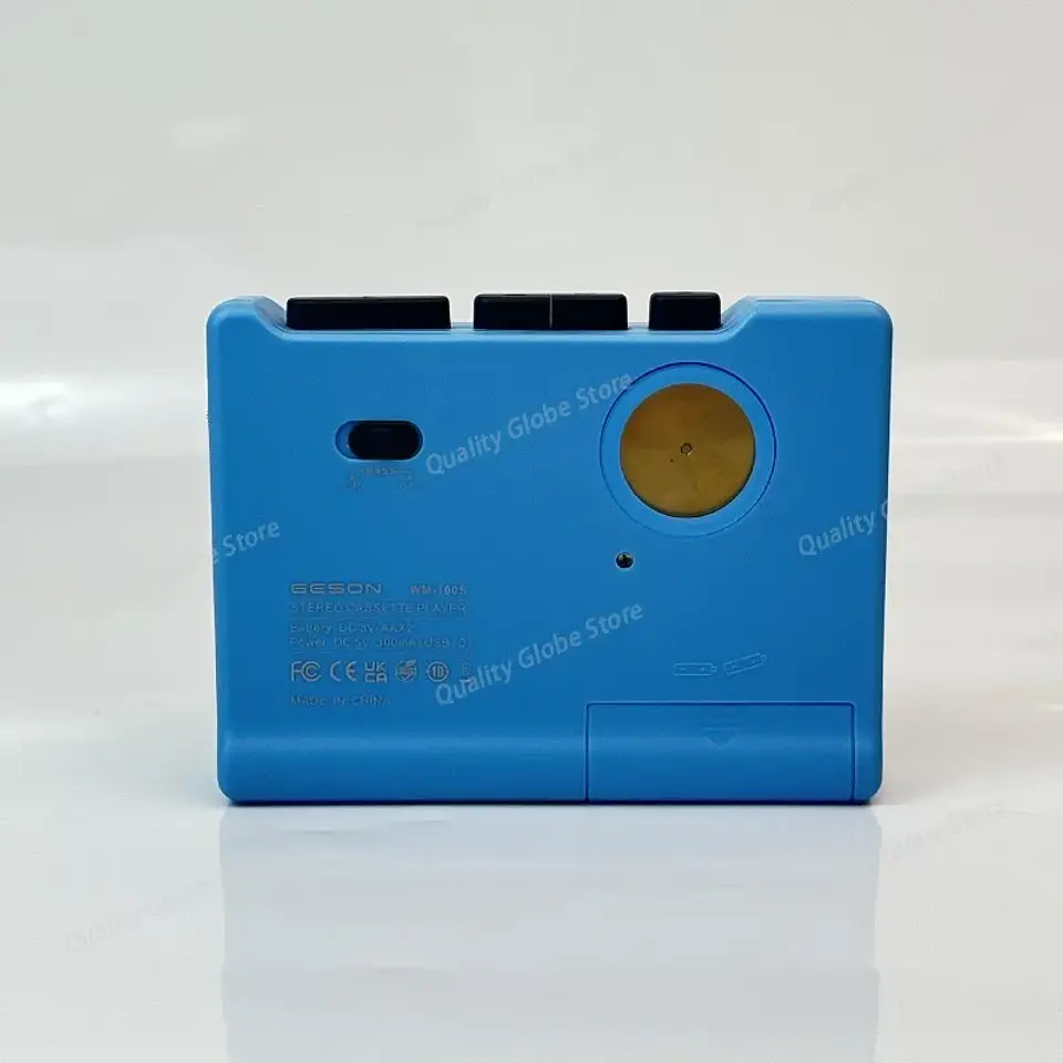 Reproductor de cinta Walkman, efecto subwoofer, reproductor de casete portátil. 4