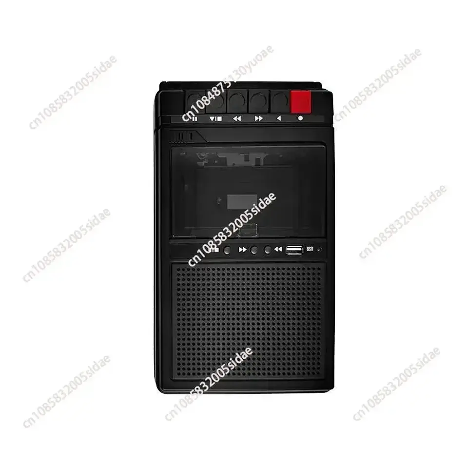 Reproductor de Casetes Portátil con Reproducción por USB y Grabador de Casetes Externo Integrado. 9