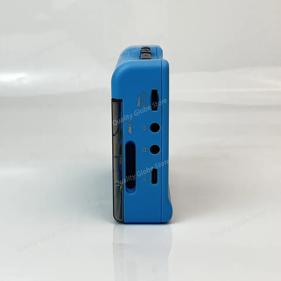 Reproductor de cinta Walkman, efecto subwoofer, reproductor de casete portátil. 12
