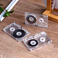 Casete estándar de 90 minutos con cinta de Audio magnética caja de almacenamiento transparente para grabación de música y voz - Miniatura 3